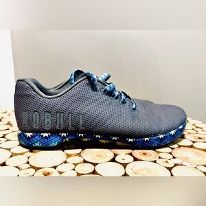 Nobull Project Dark Grey Blue Patchwork Size 10 Men’s